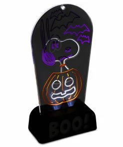 Hallmark Peanuts® Snoopy Boo! Light-Up Sign -Department Store Shop Peanuts Snoopy Boo LightUp Sign 1HGN1517 03