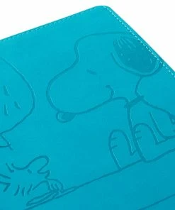 Hallmark Peanuts® Snoopy And Woodstock Faux Leather Notebook 11 Hallmark Peanuts® Snoopy And Woodstock Faux Leather Notebook -Department Store Shop Peanuts Snoopy and Woodstock Etched Blue Notebook 1HWJ7053 05