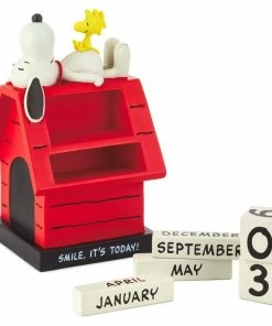 Hallmark Peanuts® Snoopy Smile Perpetual Calendar -Department Store Shop Peanuts Snoopy on Doghouse Smile Perpetual Calendar 1PAJ2127 03