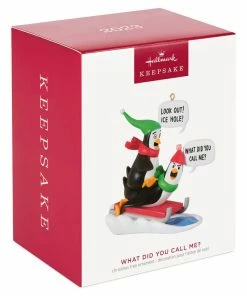 Hallmark What Did You Call Me? Ornament 9 Hallmark What Did You Call Me? Ornament -Department Store Shop Penguins Sledding Keepsake Ornament 2099QGO2867 04