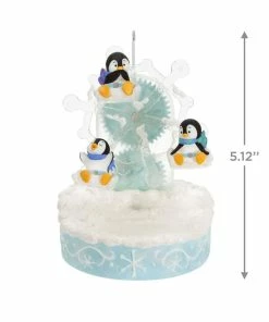 Hallmark Playful Penguins On Ferris Wheel Musical Ornament With Light And Motion -Department Store Shop Penguins on Ferris Wheel Keepsake Ornament 4499QGO2679 03