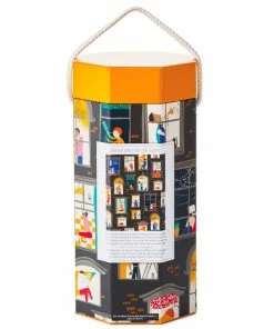 Hallmark Snapshots Of Life 1,000-Piece Jigsaw Puzzle -Department Store Shop People in Apartment Windows 1000 Piece Jigsaw Puzzle 1PUZ1425 03