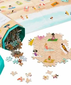 Hallmark Just Beachy 1,000-Piece Jigsaw Puzzle -Department Store Shop People on Beach 1000 Piece Jigsaw Puzzle 1PUZ1427 02