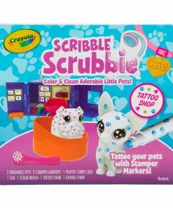 Crayola® Scribble Scrubbie Pets Tattoo Shop Play Set