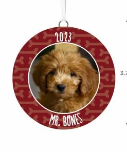 Hallmark Pet Personalized Text And Photo Ceramic Ornament 5 Hallmark Pet Personalized Text And Photo Ceramic Ornament -Department Store Shop Pet Personalized Round Ceramic Ornament 1999QHE1711B20 03