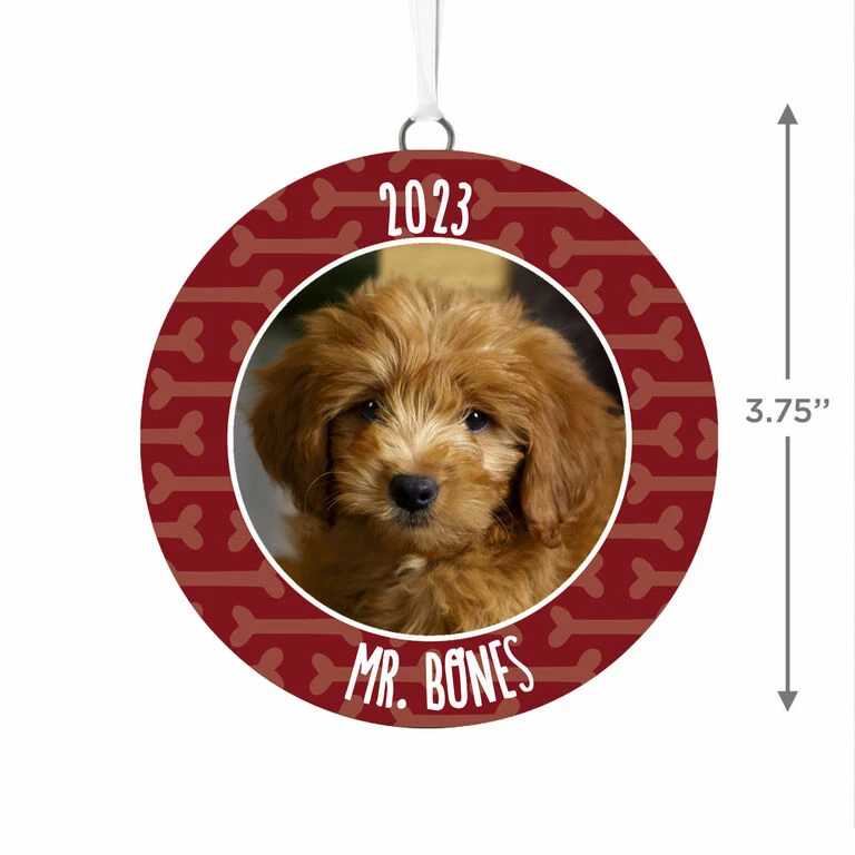 Hallmark Pet Personalized Text And Photo Ceramic Ornament 3 Hallmark Pet Personalized Text And Photo Ceramic Ornament - Image 3