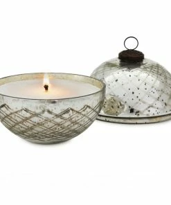 Hallmark Fresh-Cut Pine Mercury Glass Ball Ornament Candle 5 Hallmark Fresh-Cut Pine Mercury Glass Ball Ornament Candle -Department Store Shop PineScented Mercury Glass Ball Ornament Candle 1XKT5055 03