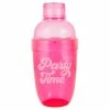 Pink Party Time Cocktail Shaker And Accessories Set