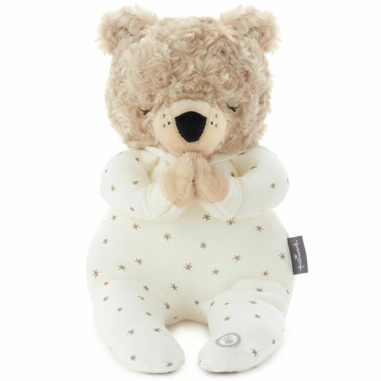 Hallmark Prayer Bear Recordable Stuffed Animal, 10.5" 1 Hallmark Prayer Bear Recordable Stuffed Animal, 10.5"