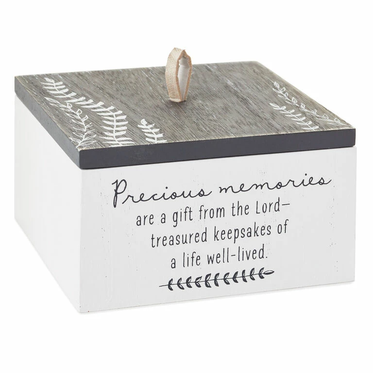 Hallmark Precious Memories Are A Gift From The Lord Memory Box 1 Hallmark Precious Memories Are A Gift From The Lord Memory Box