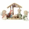 Precious Moments A Child Is Born Nativity Figurines, 6-Piece Set