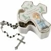 Precious Moments Blessings On Your First Communion Boy Rosary Box With Rosary