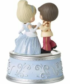 Precious Moments Disney Cinderella And Prince Charming Musical Figurine, 5.4" 7 Precious Moments Disney Cinderella And Prince Charming Musical Figurine, 5.4" -Department Store Shop Precious Moments Cinderella and Prince Musical Figurine 223103 04