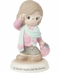 Precious Moments Favorite People Call Me Grandma Figurine, 5.25" H