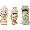Precious Moments Following Yonder Star Three Kings Figurines, 3-Piece Set