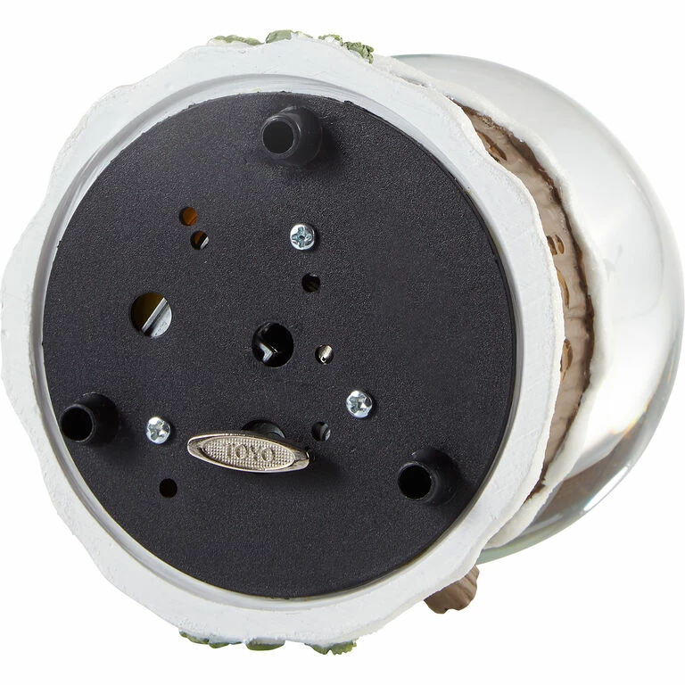 Precious Moments Gnaughty Or Gnice Gnomes Musical Snow Globe, 5.5" 4 Precious Moments Gnaughty Or Gnice Gnomes Musical Snow Globe, 5.5" - Image 4