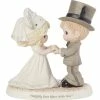 Precious Moments Happily Ever After Disney Wedding Couple Figurine, 6"