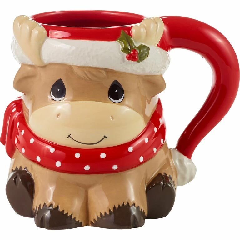 Precious Moments Merry Christmoose Mug, 14 Oz. 1 Precious Moments Merry Christmoose Mug, 14 Oz.