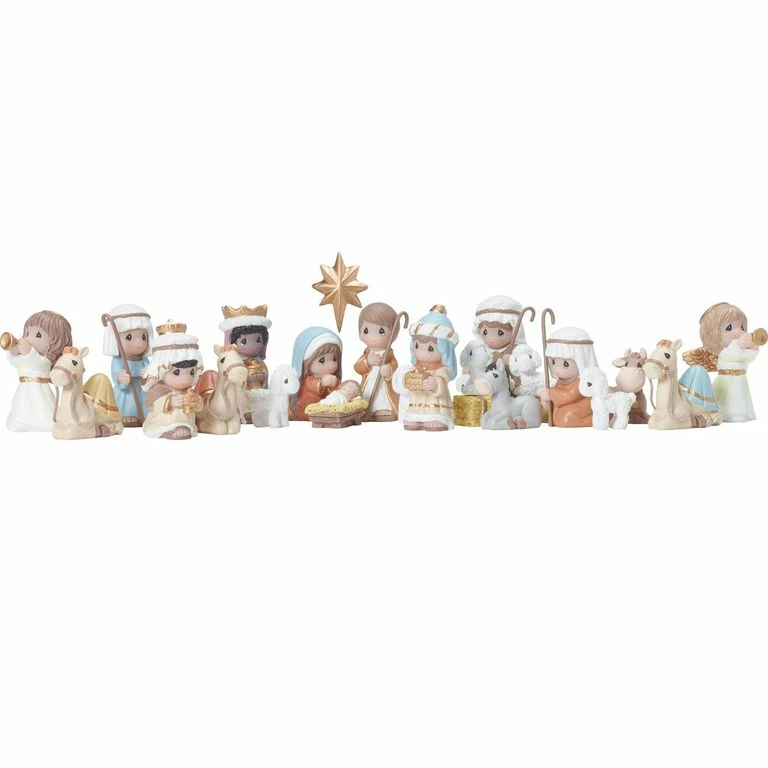 Precious Moments Nativity Figurines Advent Calendar, 26-Piece Set 3 Precious Moments Nativity Figurines Advent Calendar, 26-Piece Set - Image 3