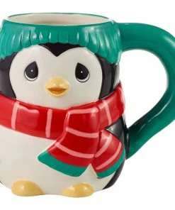 Precious Moments Fa-La-La Penguin Mug, 14 Oz.