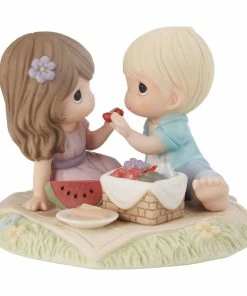 Precious Moments Every Day With You Is A Picnic Couple Figurine, 4.02"