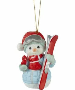 Precious Moments ‘Tis The Ski-Son To Be Jolly Ornament, 3.4"