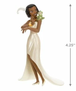 Hallmark Disney The Princess And The Frog Tiana And Prince Naveen Ornament 8 Hallmark Disney The Princess And The Frog Tiana And Prince Naveen Ornament -Department Store Shop Princess Tiana and the Frog Keepsake Ornament 1999QXD6687 03