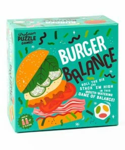 Professor Puzzle Burger Balance Stacking Game