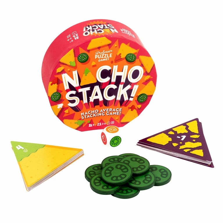 Professor Puzzle Nacho Stack Stacking Game 2 Professor Puzzle Nacho Stack Stacking Game - Image 2