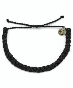Pura Vida Black Braided Bracelet