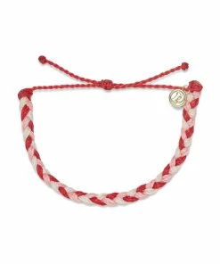 Pura Vida Blood Saves Lives Braided Bracelet