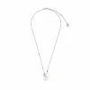 Pura Vida Ride The Wave Pendant Silver Chain Necklace