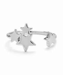 Pura Vida Silver Starlight Ring, Size 7