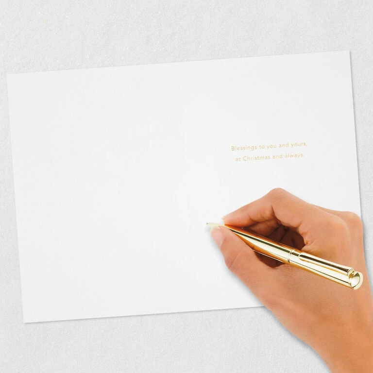 Hallmark Peace On Earth Angel Quilled Paper Handmade Christmas Card 6 Hallmark Peace On Earth Angel Quilled Paper Handmade Christmas Card - Image 6