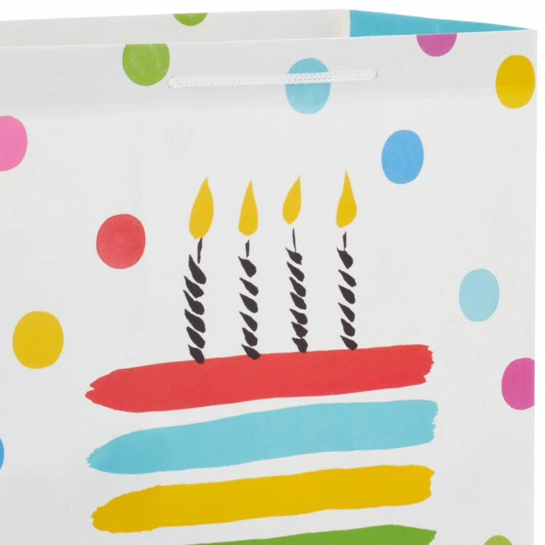 Hallmark Birthday Rainbow 8-Pack Gift Bags, Assorted Sizes And Designs 4 Hallmark Birthday Rainbow 8-Pack Gift Bags, Assorted Sizes And Designs - Image 4