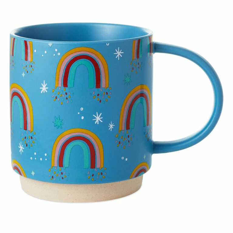 Hallmark Rainbows Mug, 16 Oz. 1 Hallmark Rainbows Mug, 16 Oz.