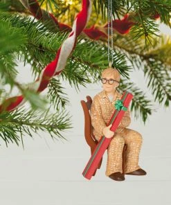 Hallmark A Christmas Story™ 40th Anniversary Coveted Gift Ornament -Department Store Shop Ralphie With Christmas Gift Keepsake Ornament 2099QXI6007 02