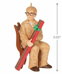 Hallmark A Christmas Story™ 40th Anniversary Coveted Gift Ornament -Department Store Shop Ralphie With Christmas Gift Keepsake Ornament 2099QXI6007 03