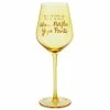 Hallmark Recipe For An Ideal Night Wine Glass, 19.27 Oz.