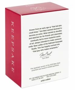 Hallmark Beer Stein Special Edition 2023 Ornament 10 Hallmark Beer Stein Special Edition 2023 Ornament -Department Store Shop Red Green and Gold Beer Stein Keepsake Ornament 1999QGO2807 05