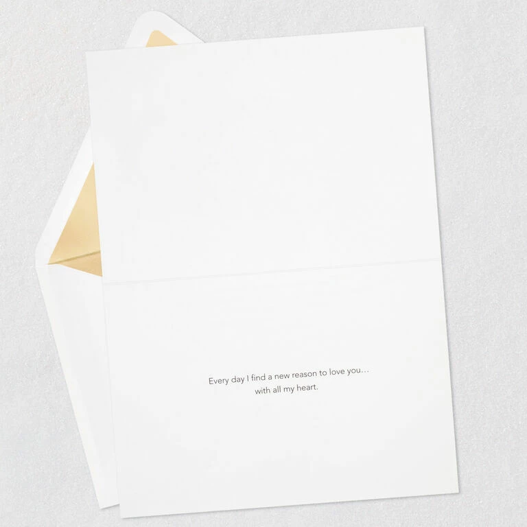 Hallmark With All My Heart Quilled Paper Handmade Love Card 3 Hallmark With All My Heart Quilled Paper Handmade Love Card - Image 3