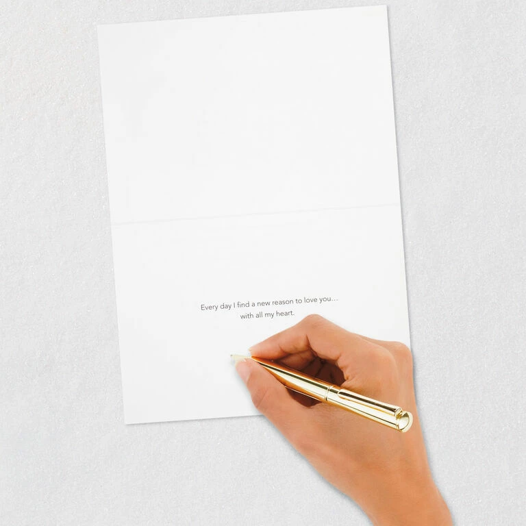 Hallmark With All My Heart Quilled Paper Handmade Love Card 6 Hallmark With All My Heart Quilled Paper Handmade Love Card - Image 6