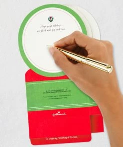 Hallmark Red Truck Snow Globe Musical 3D Pop-Up Christmas Card With Motion 15 Hallmark Red Truck Snow Globe Musical 3D Pop-Up Christmas Card With Motion -Department Store Shop Red Truck Snowglobe 3D PopUp Music Motion Christmas Card 1299XOD9992 07