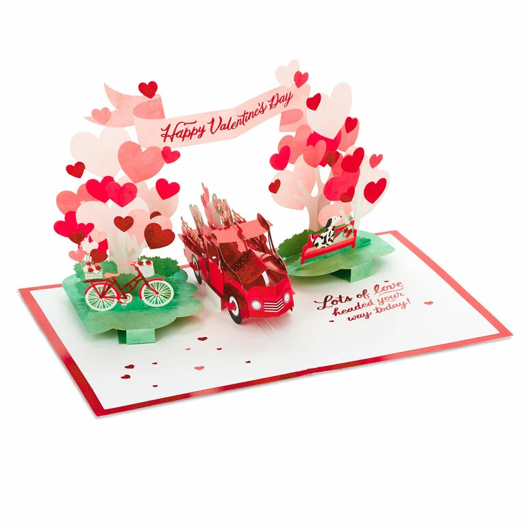 Hallmark Special Delivery 3D Pop-Up Valentine's Day Card 4 Hallmark Special Delivery 3D Pop-Up Valentine's Day Card - Image 4