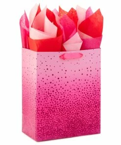 Hallmark Red/Fuchsia/Pink 3-Pack Bulk Tissue Paper, 120 Sheets -Department Store Shop RedFuchsiaPink 3Pack Bulk Tissue Paper 5TIS1145 05