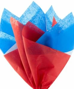 Hallmark Red/White/Blue 3-Pack Bulk Tissue Paper, 120 Sheets -Department Store Shop RedWhiteBlue 3Pack Bulk Tissue Paper 5TIS1140 02