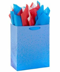 Hallmark Red/White/Blue 3-Pack Bulk Tissue Paper, 120 Sheets -Department Store Shop RedWhiteBlue 3Pack Bulk Tissue Paper 5TIS1140 05
