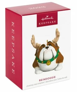 Hallmark Reindoggie Ornament -Department Store Shop Reindeer Dog Keepsake Ornament 1699QXT4107 04