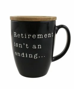 Our Name Is Mud Retirement Mug With Lid, 16 Oz.