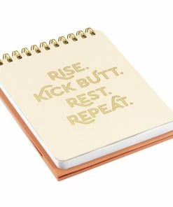 Hallmark Kick Butt, Repeat Easel Notebook